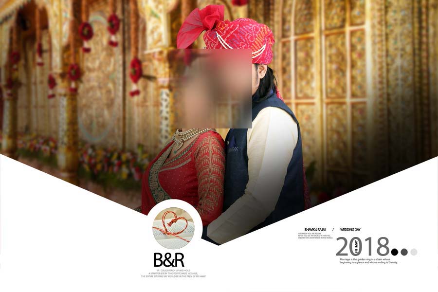 Wedding Album 12x18 PSD Cover Designs