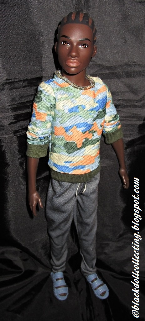 Black Doll Collecting: Ken Fashionista 130 Repaint and Redress
