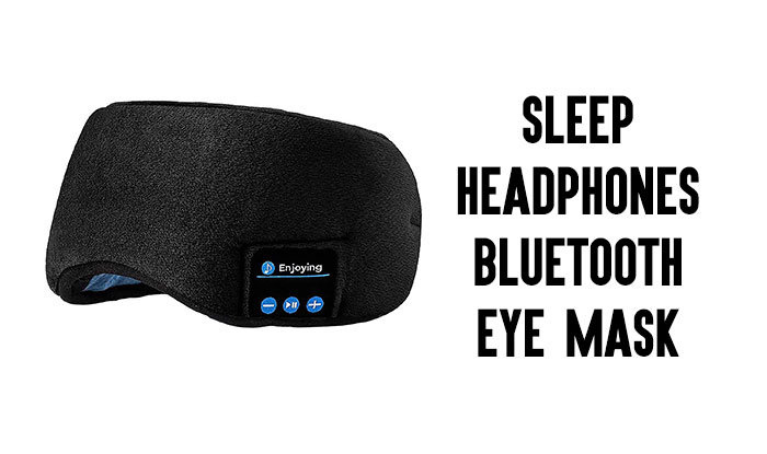 Sleep Headphones Bluetooth Eye Mask