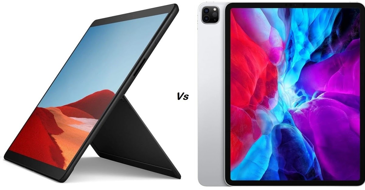 Microsoft Surface Pro X vs Apple iPad Pro 2020 Which is the Smarter