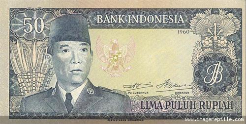 Gambarbaru Gambar Mata Uang Kertas Indonesia 1950an 50 Rupiah