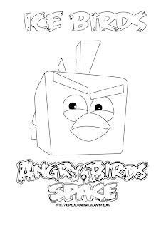 Angry Birds Coloring pages