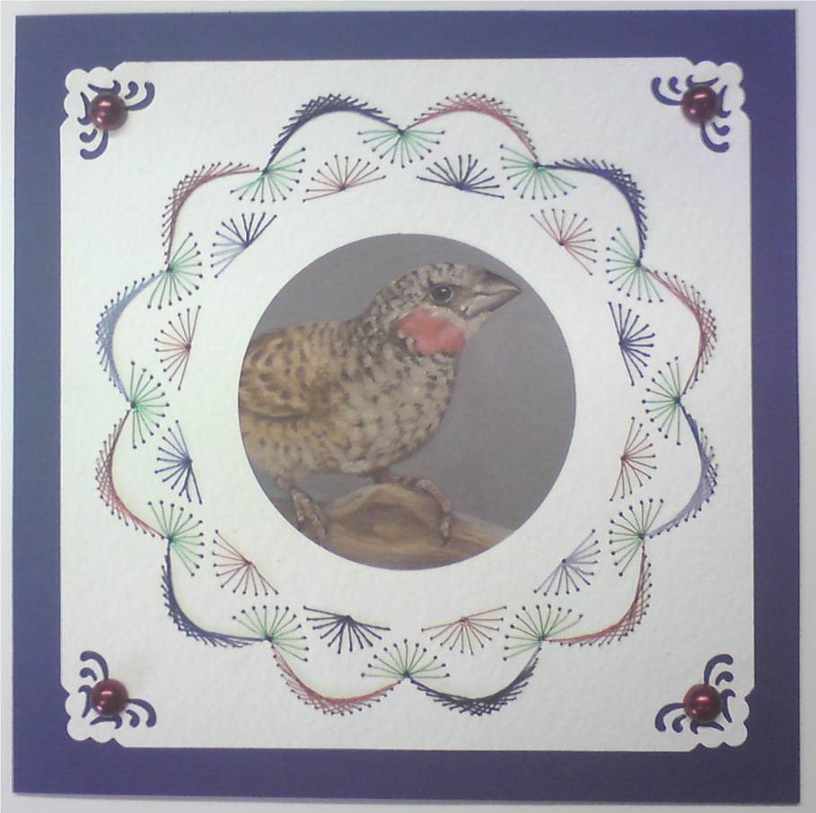 Dales crafts more embroidered cards