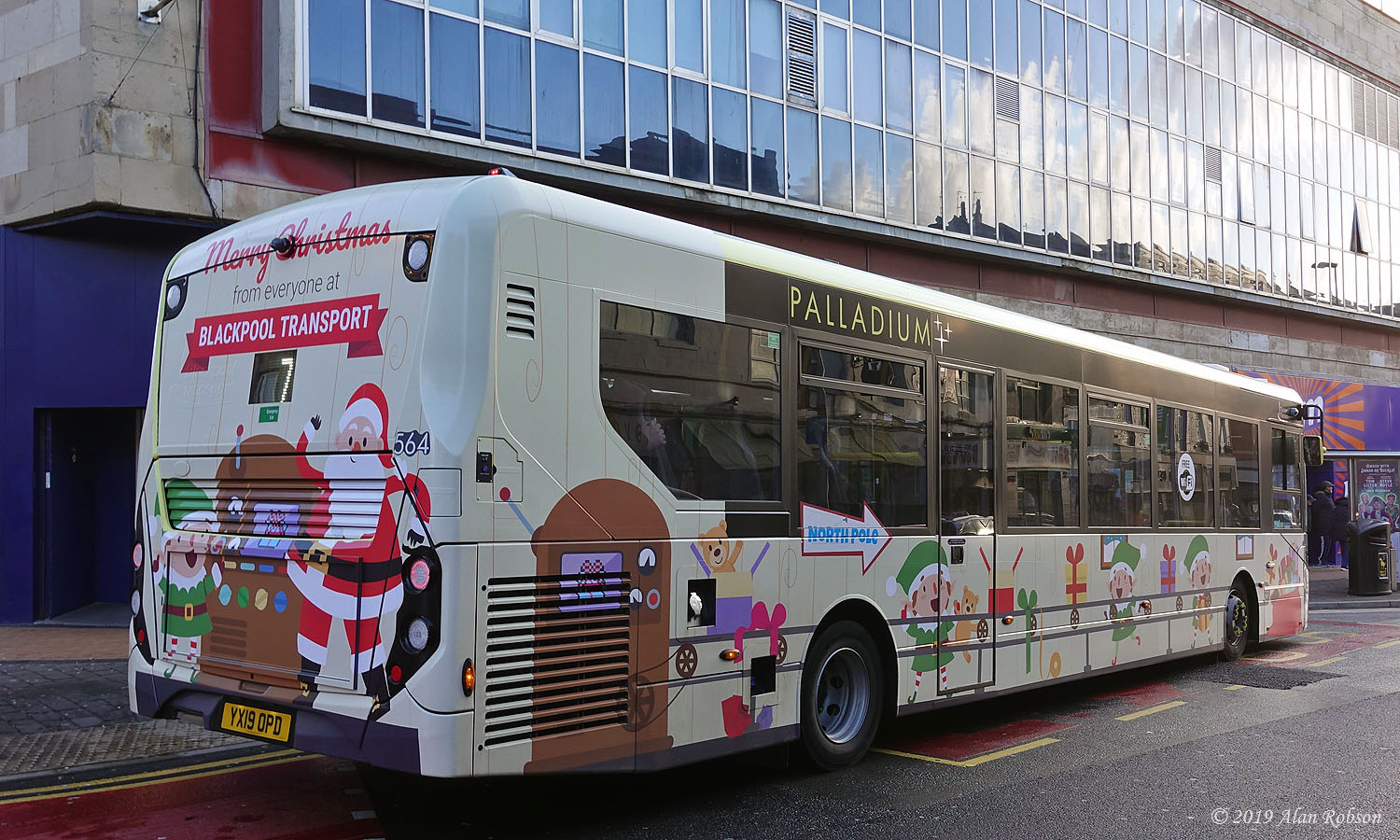 Blackpool Tram Blog Blackpool's Christmas Bus Blackpool Tram Blog Blackpool's Christmas Bus