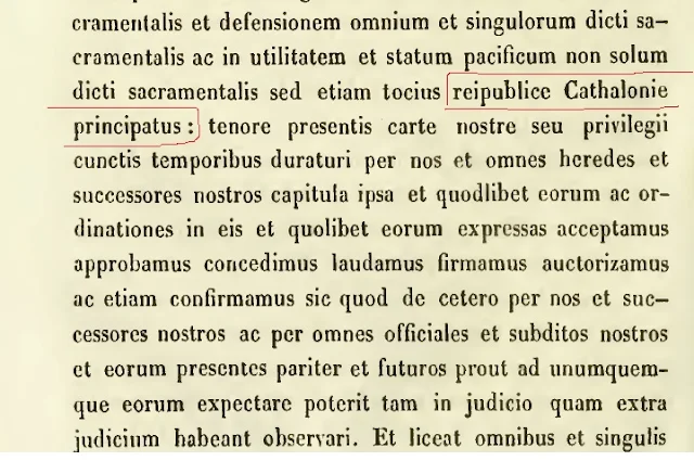 reipublice Cathalonie principatus, república Principat de Catalunya