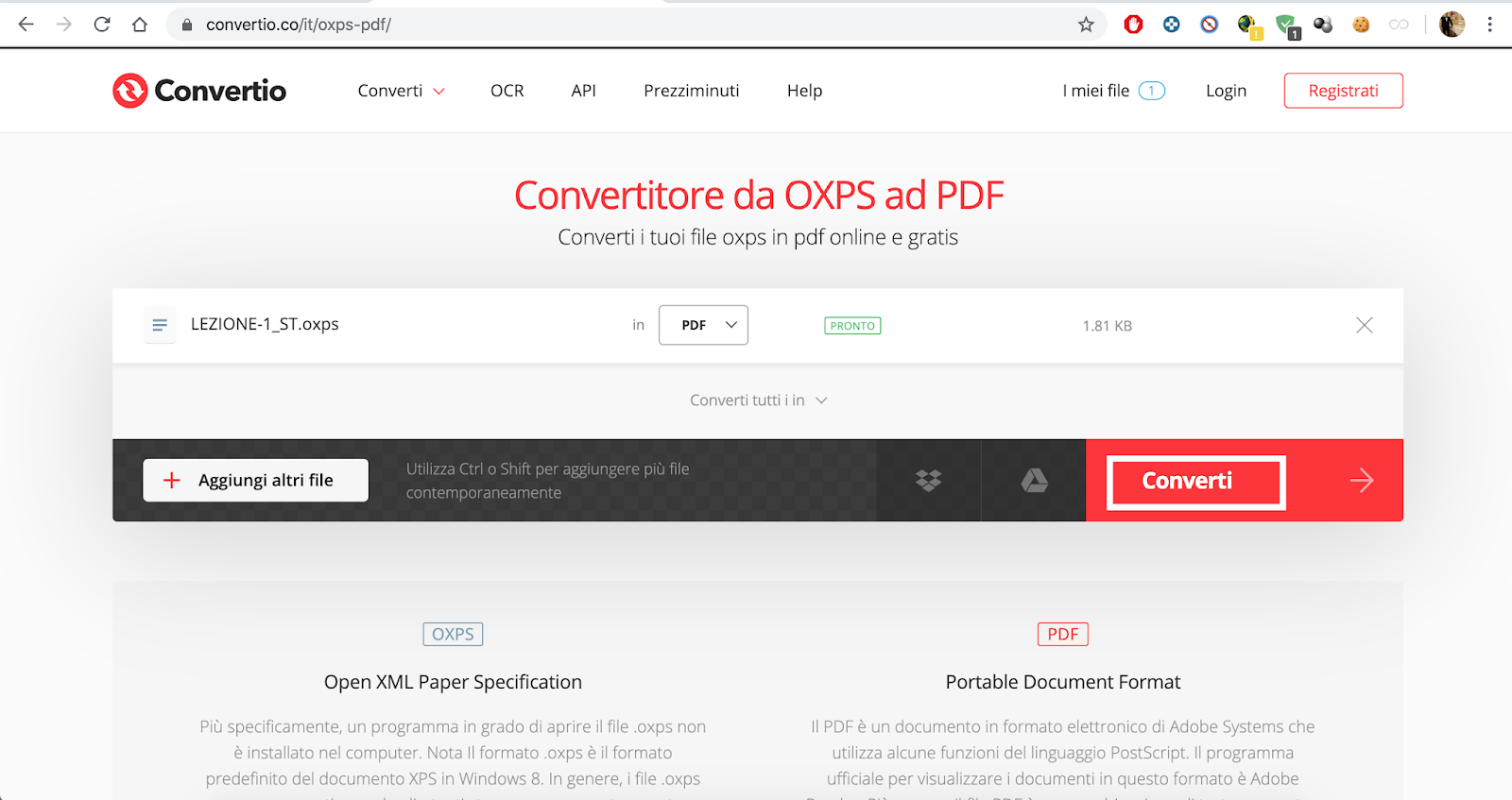 oxps converter oxps converter