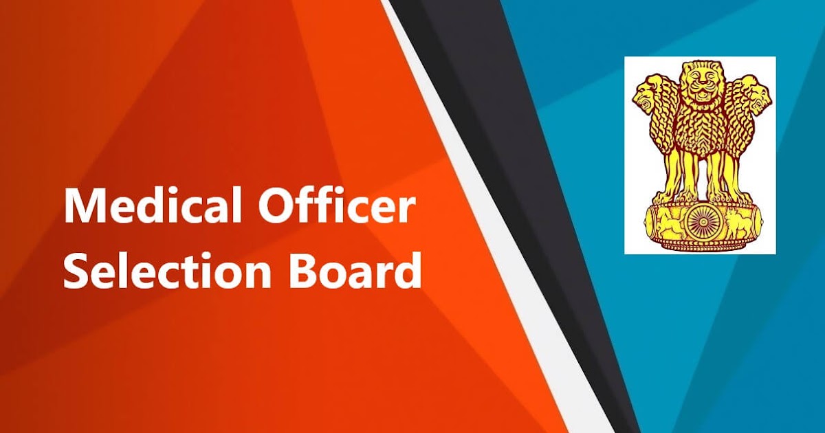 MOSB Medical Officer Recruitment 2023 – 297 Medical Officer Vacancy