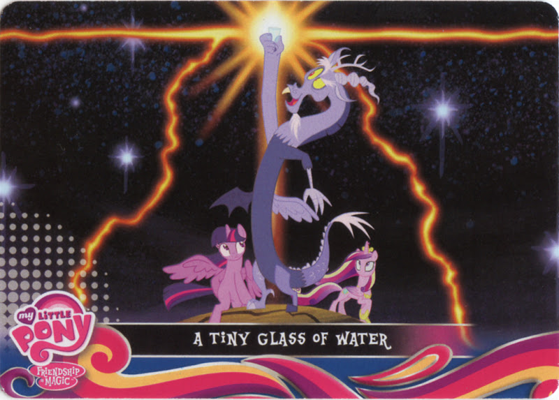 MLP A Tiny Glass Of Water Trading Cards MLP Merch