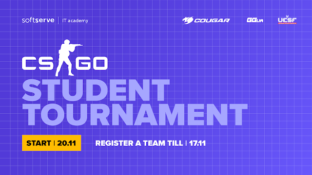 Всеукраїнський турнір з CS:GO від SoftServe та Федерації Кіберспорту України Всеукраїнський турнір з CS:GO від SoftServe та Федерації Кіберспорту України