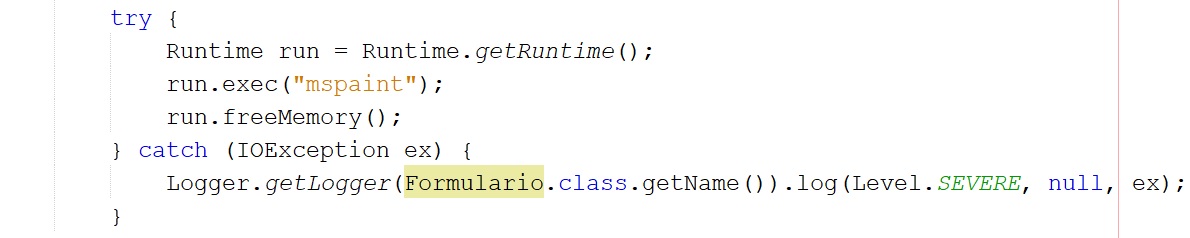Ejecutar programas externos con Java