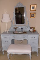 Blue Dressing Table