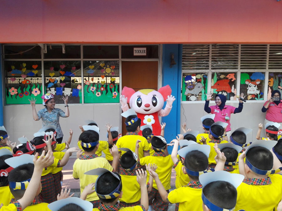 PTK TK PENERAPAN ASPEK PERKEMBANGAN NILAI AGAMA DAN