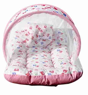 Amardeep and Co Toddler Mattress with Mosquito Net