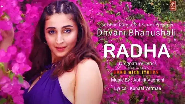 Radha Song Lyrics - Dhvani Bhanushali | Abhijit Vaghani