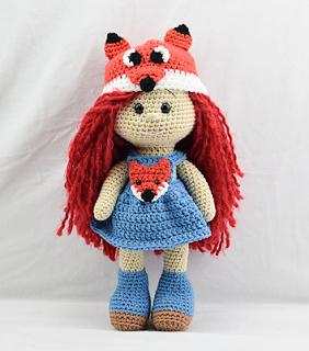 PATRON GRATIS MUÑECA ZORRO AMIGURUMI 41285