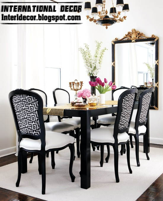  dining room furniture ideas, black and white dining room furniture