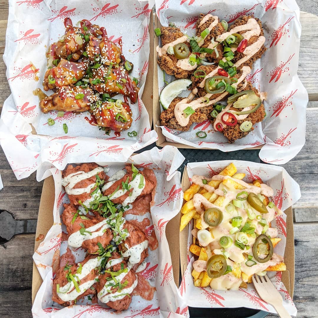 London Popups Drumstick n Bass's Chicken Wings at The Rose & Crown in