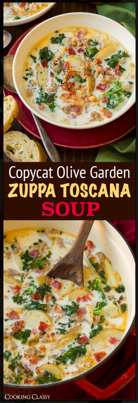 Zuppa Toscana Soup Recipe - Best Ever