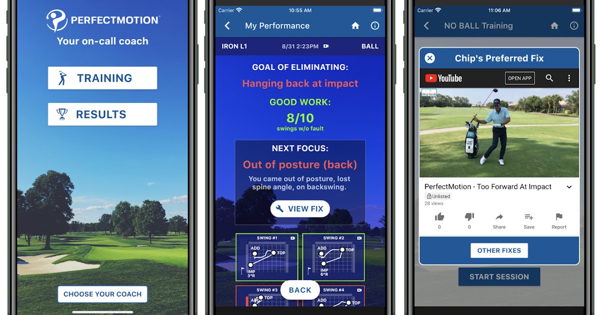 American Golfer PerfectMotion App Speeds Golfers’ Improvement Through