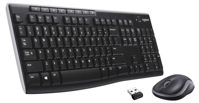 Logitech MK270r Wireless Keyboard and Mouse combo