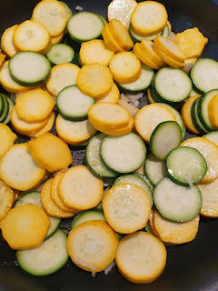 Tarte courgettes, chèvre, truite fumée - Au Menu Du Jour