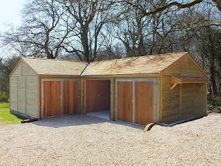 wooden garages