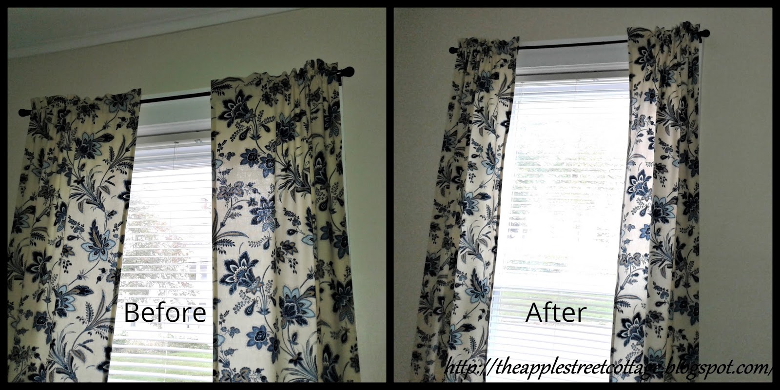 Easy Curtain Panel Hack