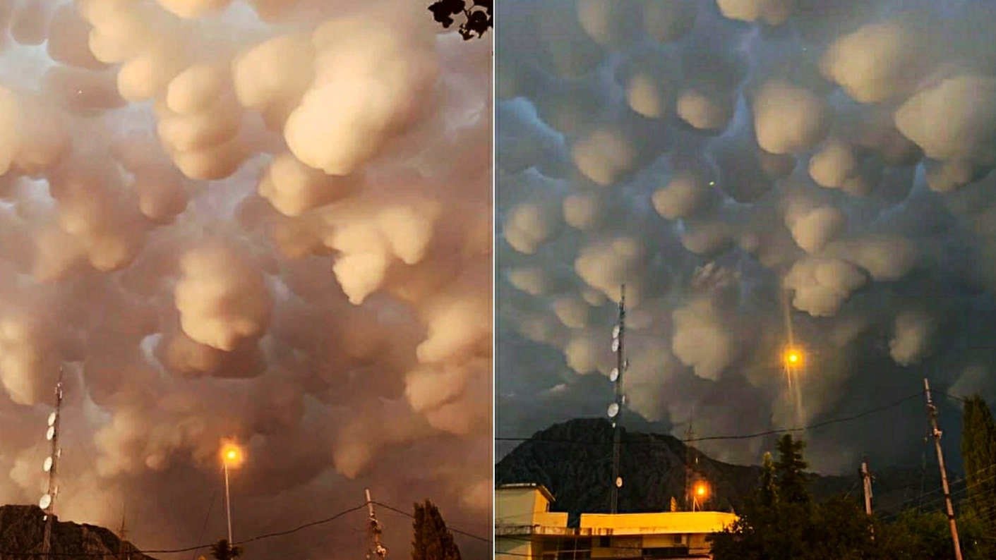 Awan mammatus