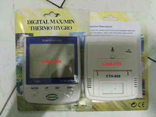Innotech CTH-608 Digital Thermo-Hygrometer Darmatek Jual Innotech CTH-608 Digital Thermo-Hygrometer