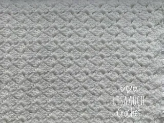 c2c block stitch worked in a row Easy baby crochet blanket stitch