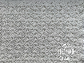 c2c block stitch worked in a row Easy baby crochet blanket stitch