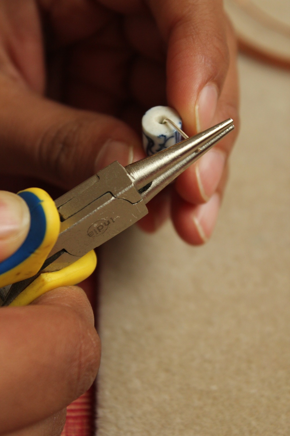 Tutorial Tuesday: How to make a Rosary Loop (Eyepin Loop) | Fire & Rain