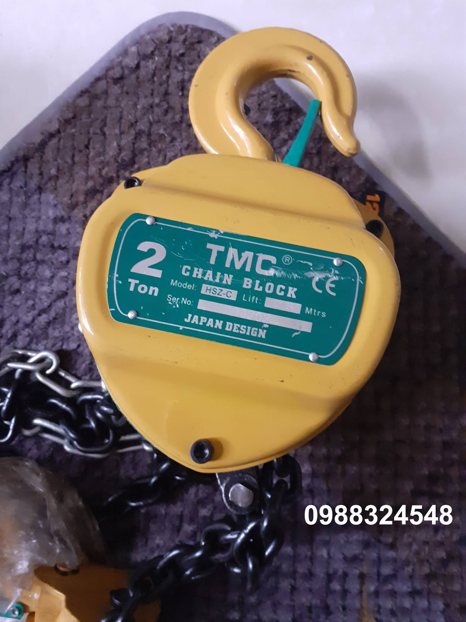 Pa lăng kéo tay TMC 2 tấn
