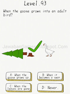 Super Brain [aaron.zhang] Level 93, When The Goose Grows Into An Adult Bird?