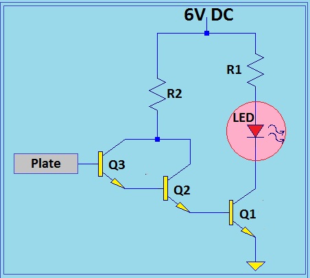 simple electricity detector using BJT transistor | simple electronics