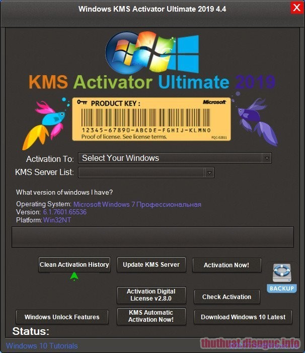 Download Windows KMS Activator Ultimate 2019 v4.7 Full Crack, Kích hoạt bản quyền windows vĩnh viễn, active win 10, active window vĩnh viễn, crack win 10, Windows KMS Activator Ultimate, Windows KMS Activator Ultimate free download, Windows KMS Activator Ultimate full key