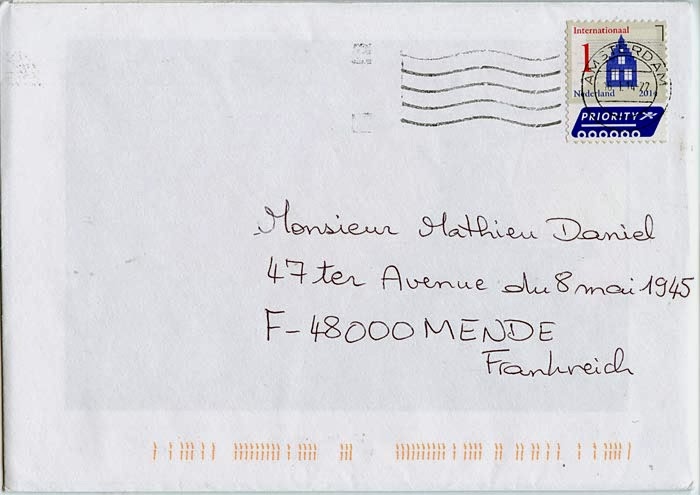La Boîte aux Lettres du Monde Lettre des PaysBas