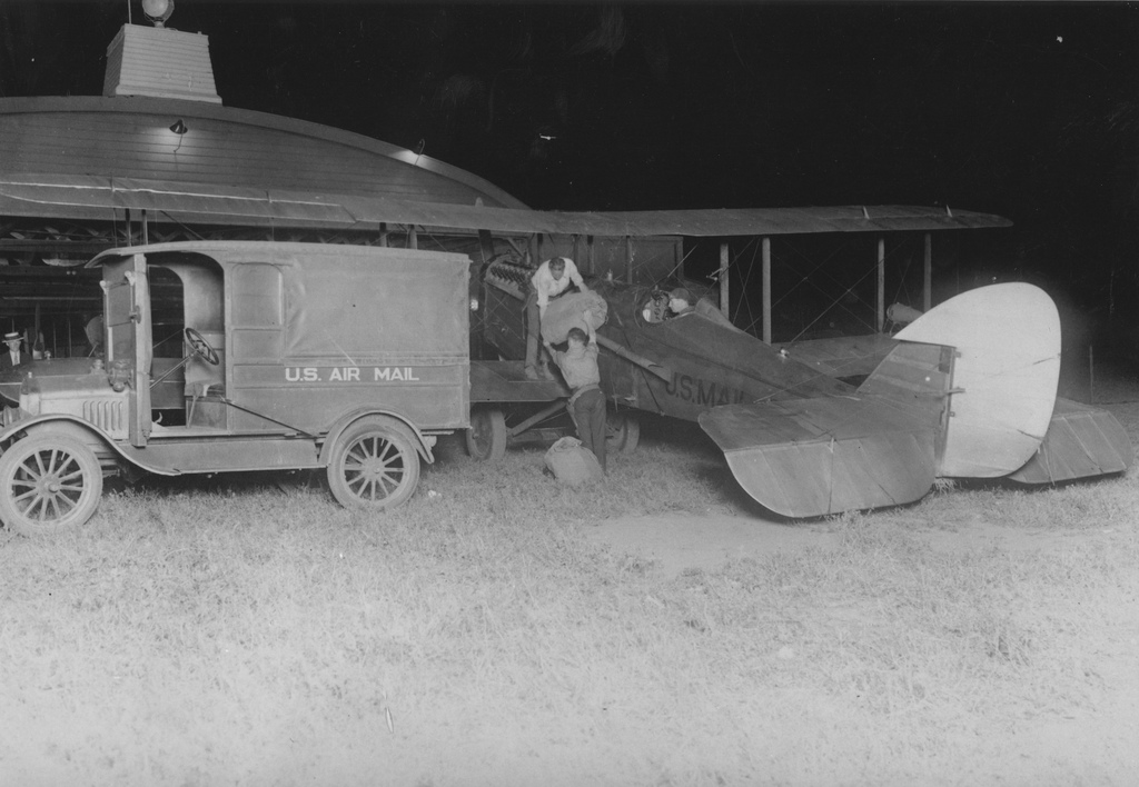 US Air Mail Service Old Photos