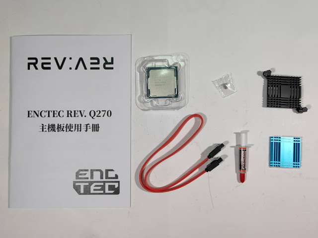 反向思維就是COOL：CPU反裝與散熱器外露 - 元得電子 Q270 ENCTEC REV.SERIES 主機板開箱測試