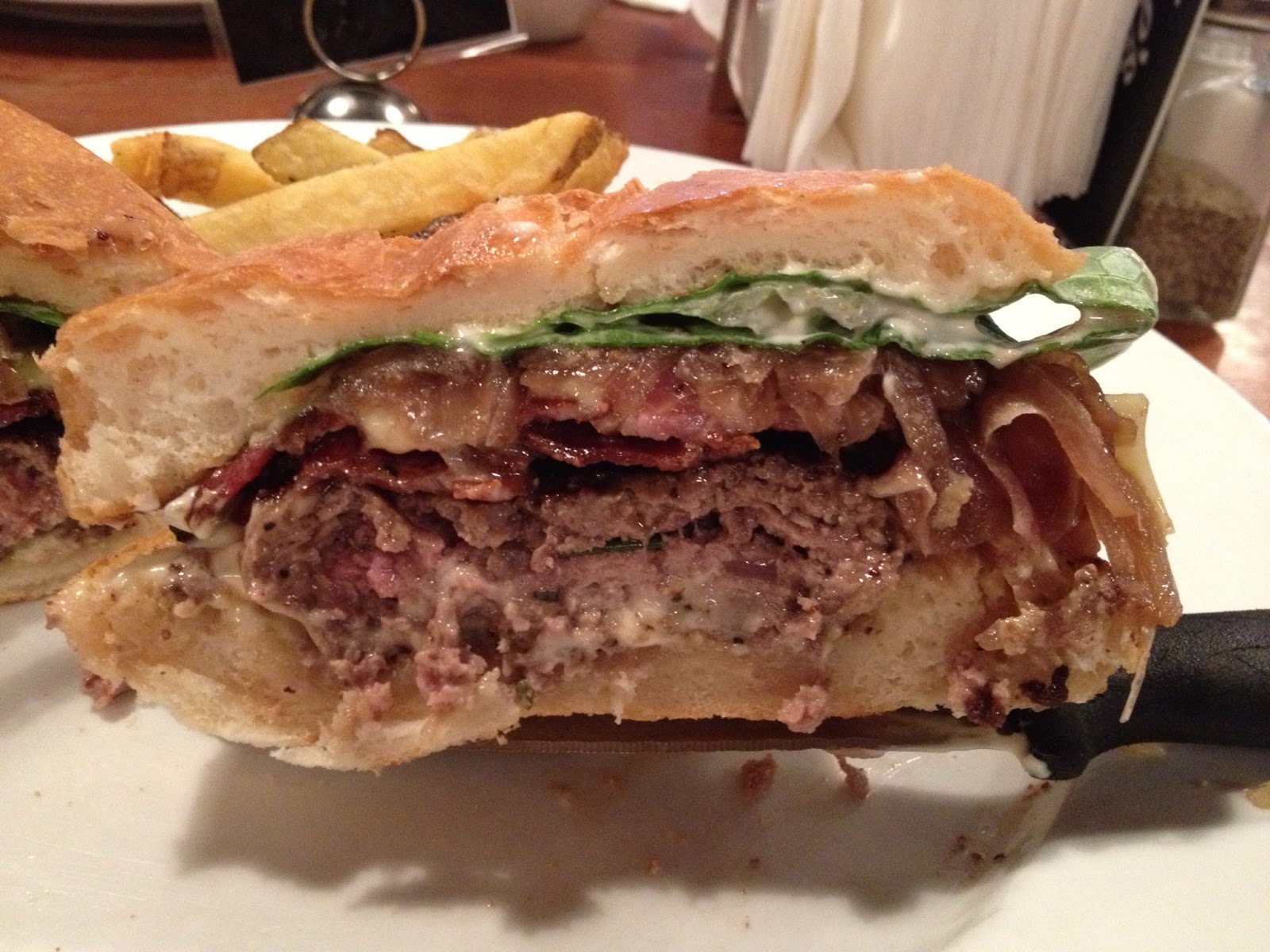 Joe's Garage, Wellington, beef burger 7/10