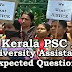 Kerala PSC : Expected Question for University Assistant Exam - 47