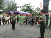 Pangdam XIII/Merdeka melaksanakan kunjungan kerja ke Kodim 1308 Luwuk Banggai