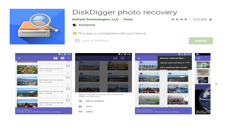 Your Photo Recovery App, Deleted video recovery Android Ap
