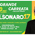 Carreata pró-Bolsonaro será realizada em Várzea da Roça