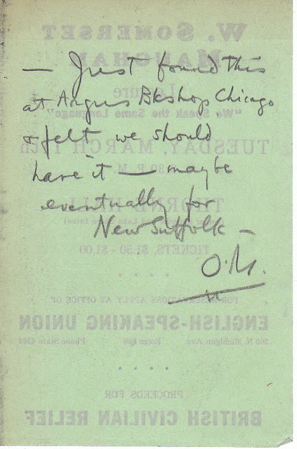 My Sentimental Library: My Autograph Letter Collection