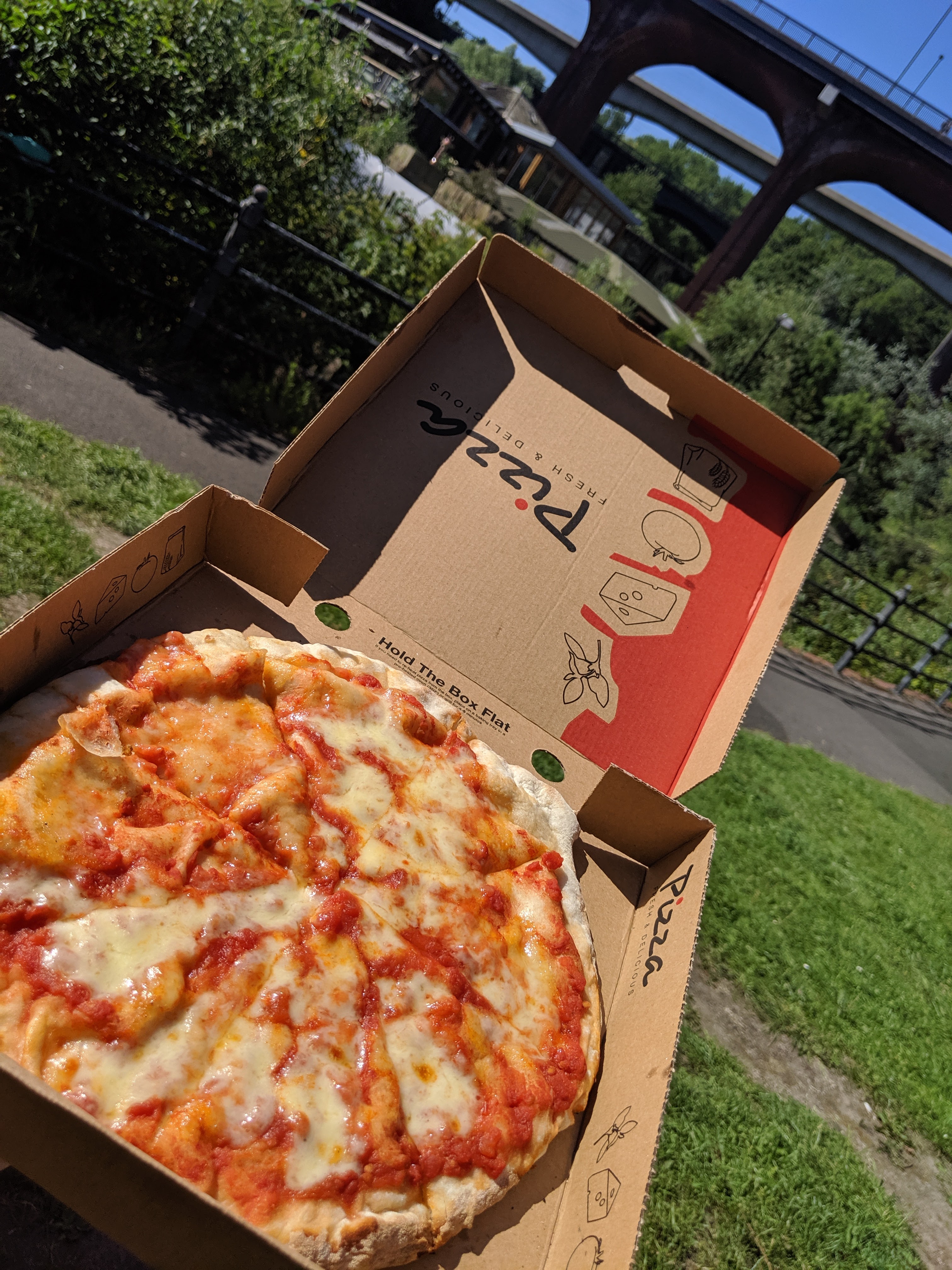 Ouseburn pizza from Di Meos