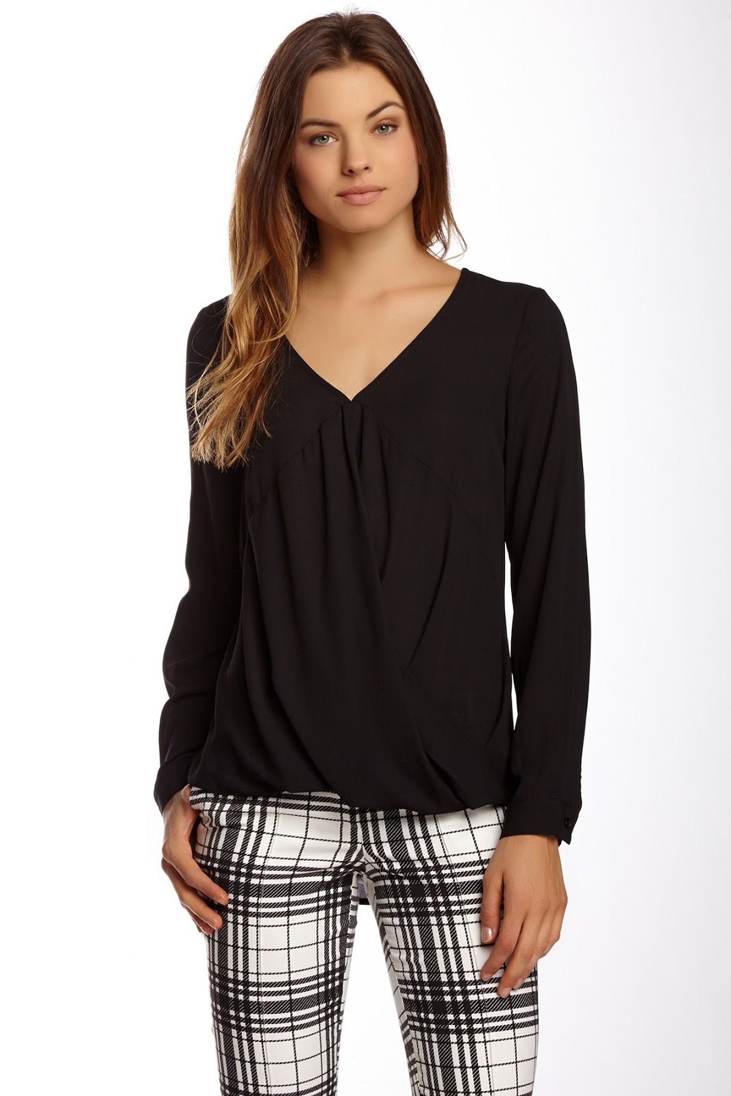 Found in my Closet: Trending: Wrap Blouse