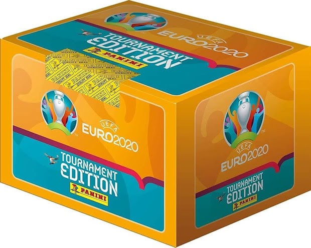 Panini Tüte Euro 2020 2021 Tournament Edition mit Special Code vorne unten 