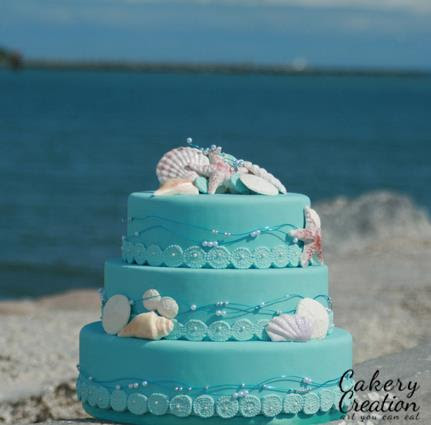Cakery Creation Beach Wedding Cakes In Daytona Beach Wedding Cakes In Daytona