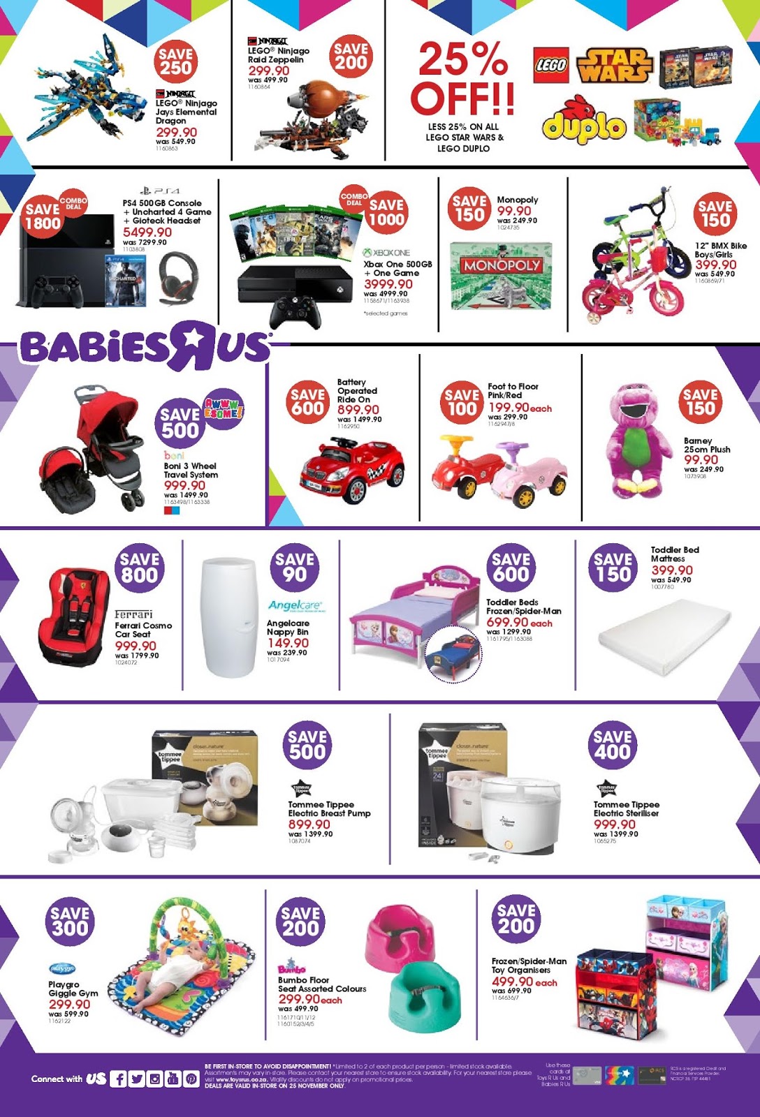 BlackFriday Toys R Us Black Friday Hot deals in South Africa The